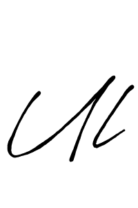 It looks lik you need a new signature style for name Ul. Design unique handwritten (Antro_Vectra_Bolder) signature with our free signature maker in just a few clicks. Ul signature style 7 images and pictures png