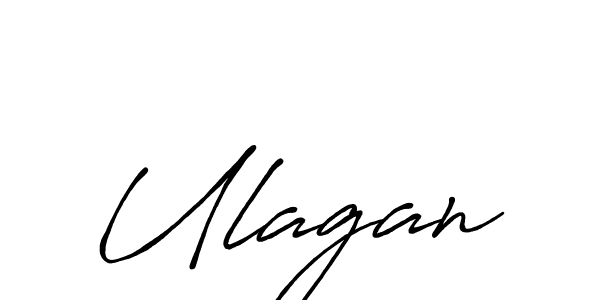 Use a signature maker to create a handwritten signature online. With this signature software, you can design (Antro_Vectra_Bolder) your own signature for name Ulagan. Ulagan signature style 7 images and pictures png