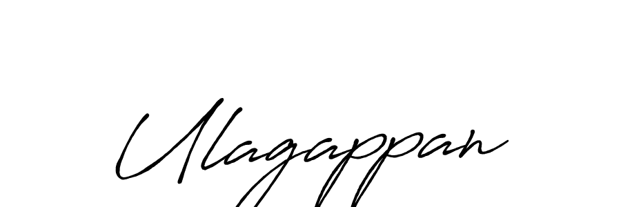 Ulagappan stylish signature style. Best Handwritten Sign (Antro_Vectra_Bolder) for my name. Handwritten Signature Collection Ideas for my name Ulagappan. Ulagappan signature style 7 images and pictures png