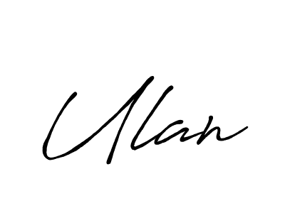 if you are searching for the best signature style for your name Ulan. so please give up your signature search. here we have designed multiple signature styles  using Antro_Vectra_Bolder. Ulan signature style 7 images and pictures png