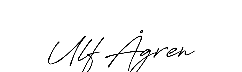 Also we have Ulf Ågren name is the best signature style. Create professional handwritten signature collection using Antro_Vectra_Bolder autograph style. Ulf Ågren signature style 7 images and pictures png