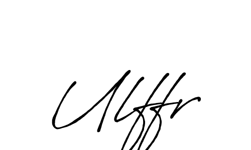 Design your own signature with our free online signature maker. With this signature software, you can create a handwritten (Antro_Vectra_Bolder) signature for name Ulffr. Ulffr signature style 7 images and pictures png