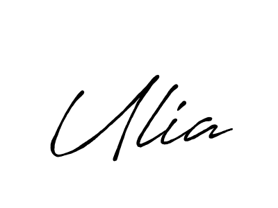 Also You can easily find your signature by using the search form. We will create Ulia name handwritten signature images for you free of cost using Antro_Vectra_Bolder sign style. Ulia signature style 7 images and pictures png