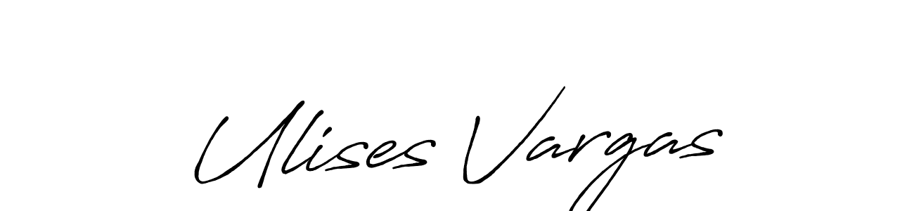 Once you've used our free online signature maker to create your best signature Antro_Vectra_Bolder style, it's time to enjoy all of the benefits that Ulises Vargas name signing documents. Ulises Vargas signature style 7 images and pictures png