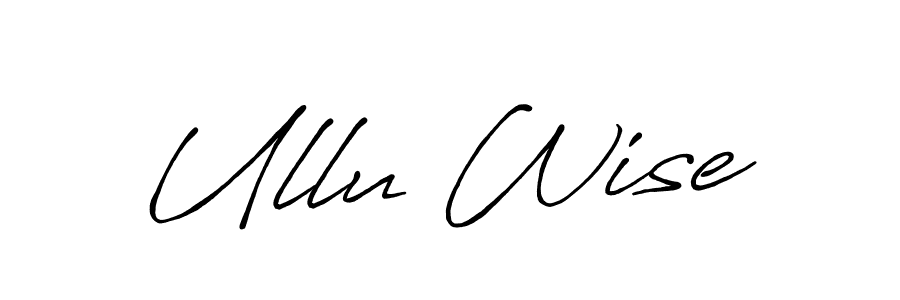 Here are the top 10 professional signature styles for the name Ullu Wise. These are the best autograph styles you can use for your name. Ullu Wise signature style 7 images and pictures png