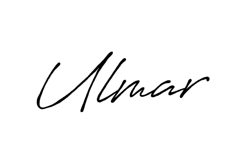 Design your own signature with our free online signature maker. With this signature software, you can create a handwritten (Antro_Vectra_Bolder) signature for name Ulmar. Ulmar signature style 7 images and pictures png