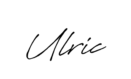 How to make Ulric name signature. Use Antro_Vectra_Bolder style for creating short signs online. This is the latest handwritten sign. Ulric signature style 7 images and pictures png