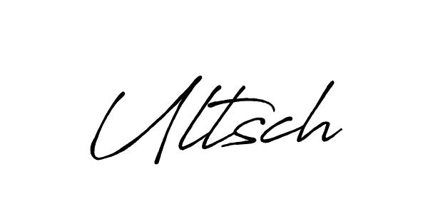 Also You can easily find your signature by using the search form. We will create Ultsch name handwritten signature images for you free of cost using Antro_Vectra_Bolder sign style. Ultsch signature style 7 images and pictures png