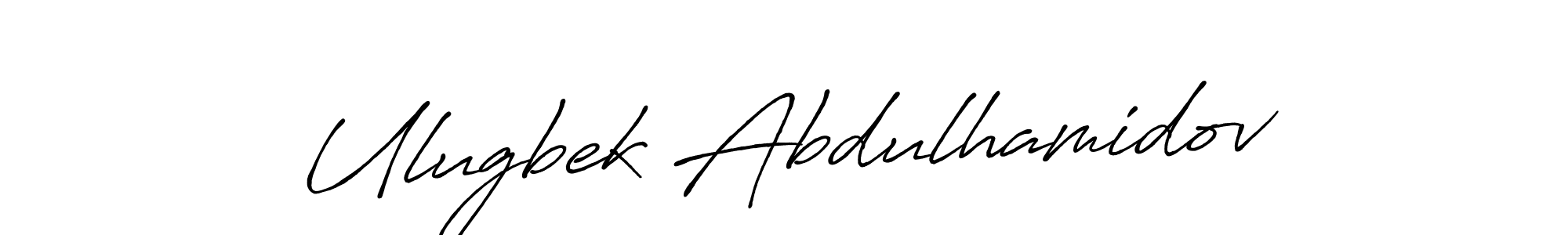How to Draw Ulugbek Abdulhamidov signature style? Antro_Vectra_Bolder is a latest design signature styles for name Ulugbek Abdulhamidov. Ulugbek Abdulhamidov signature style 7 images and pictures png