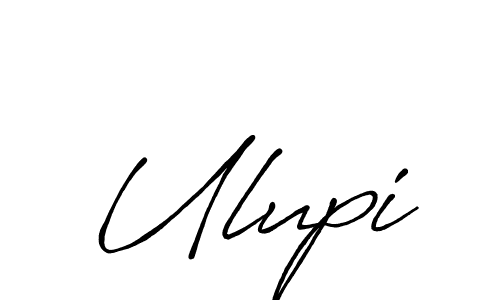 Antro_Vectra_Bolder is a professional signature style that is perfect for those who want to add a touch of class to their signature. It is also a great choice for those who want to make their signature more unique. Get Ulupi name to fancy signature for free. Ulupi signature style 7 images and pictures png