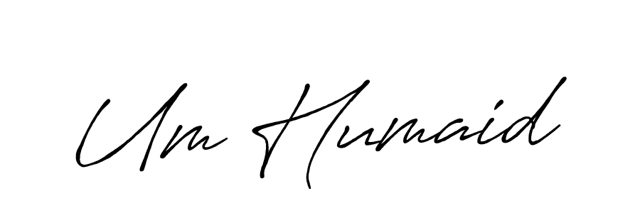 The best way (Antro_Vectra_Bolder) to make a short signature is to pick only two or three words in your name. The name Um Humaid include a total of six letters. For converting this name. Um Humaid signature style 7 images and pictures png