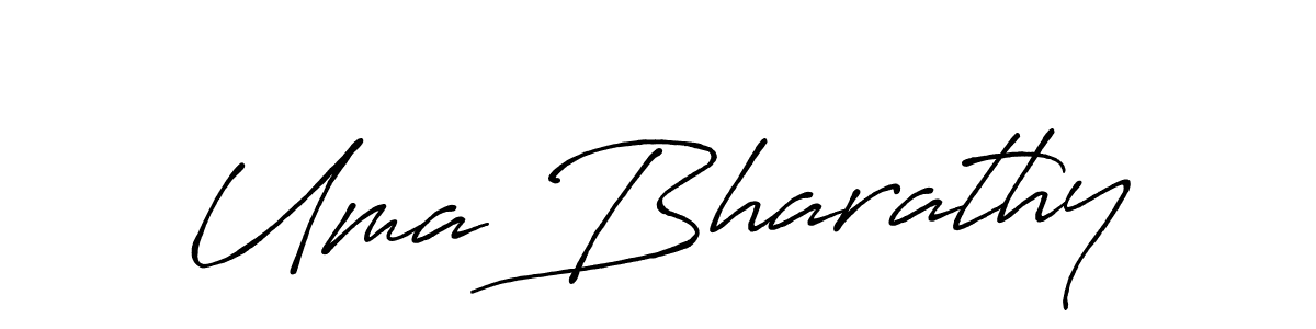 Also You can easily find your signature by using the search form. We will create Uma Bharathy name handwritten signature images for you free of cost using Antro_Vectra_Bolder sign style. Uma Bharathy signature style 7 images and pictures png