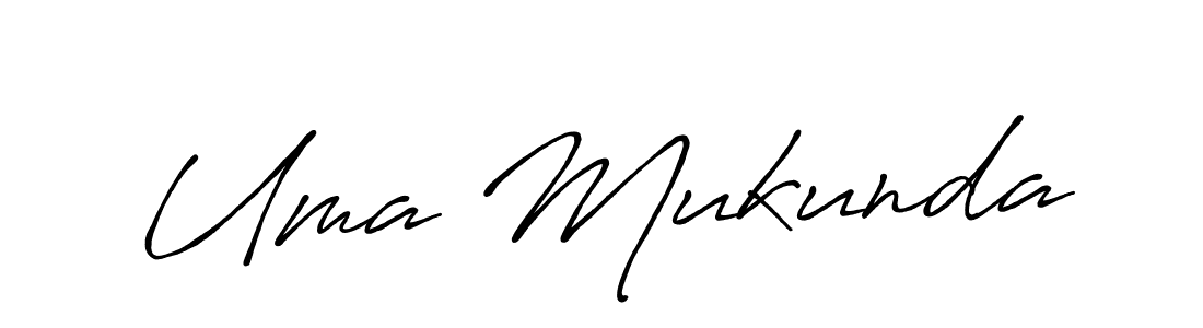 Best and Professional Signature Style for Uma Mukunda. Antro_Vectra_Bolder Best Signature Style Collection. Uma Mukunda signature style 7 images and pictures png