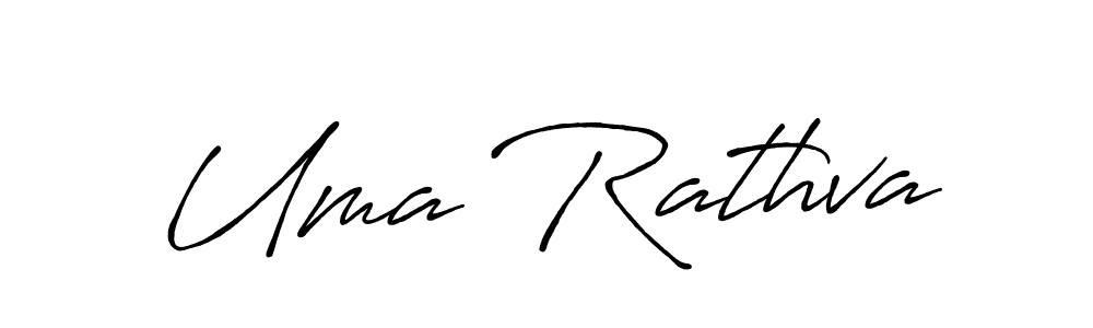 Also You can easily find your signature by using the search form. We will create Uma Rathva name handwritten signature images for you free of cost using Antro_Vectra_Bolder sign style. Uma Rathva signature style 7 images and pictures png
