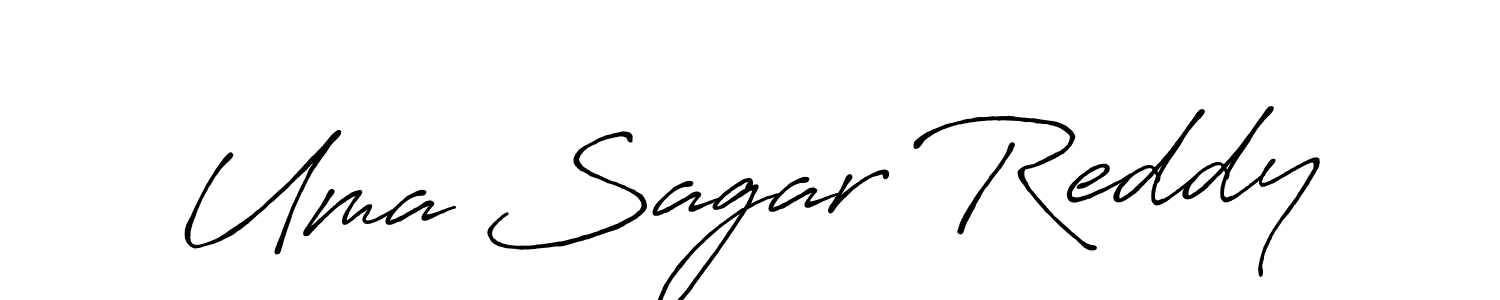 if you are searching for the best signature style for your name Uma Sagar Reddy. so please give up your signature search. here we have designed multiple signature styles  using Antro_Vectra_Bolder. Uma Sagar Reddy signature style 7 images and pictures png
