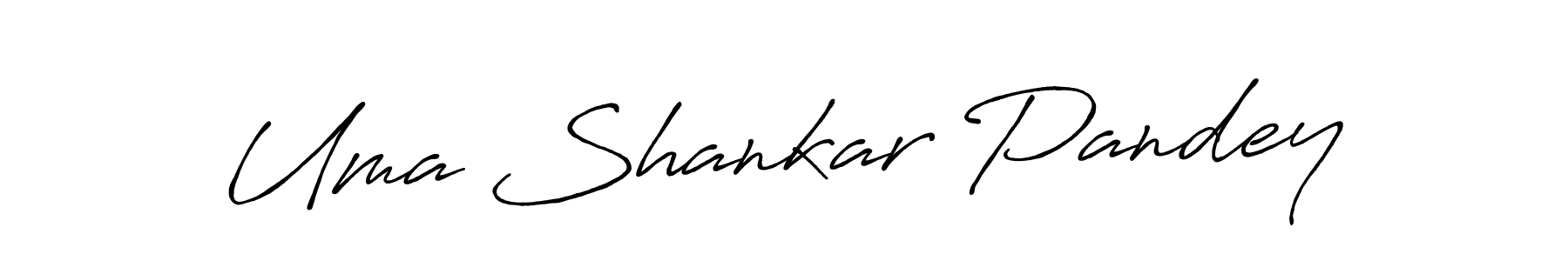 How to make Uma Shankar Pandey signature? Antro_Vectra_Bolder is a professional autograph style. Create handwritten signature for Uma Shankar Pandey name. Uma Shankar Pandey signature style 7 images and pictures png