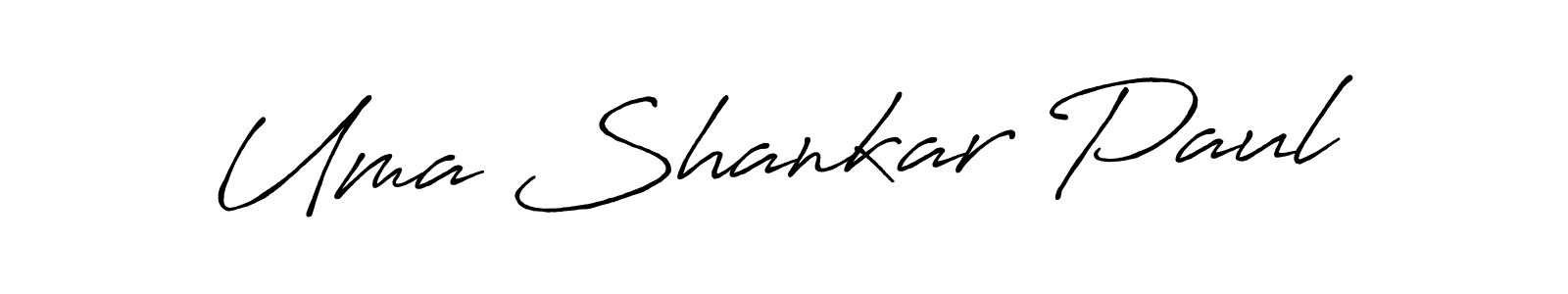 It looks lik you need a new signature style for name Uma Shankar Paul. Design unique handwritten (Antro_Vectra_Bolder) signature with our free signature maker in just a few clicks. Uma Shankar Paul signature style 7 images and pictures png