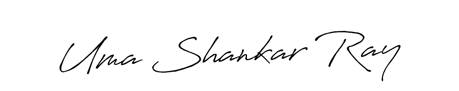 Also You can easily find your signature by using the search form. We will create Uma Shankar Ray name handwritten signature images for you free of cost using Antro_Vectra_Bolder sign style. Uma Shankar Ray signature style 7 images and pictures png