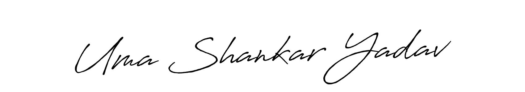 if you are searching for the best signature style for your name Uma Shankar Yadav. so please give up your signature search. here we have designed multiple signature styles  using Antro_Vectra_Bolder. Uma Shankar Yadav signature style 7 images and pictures png