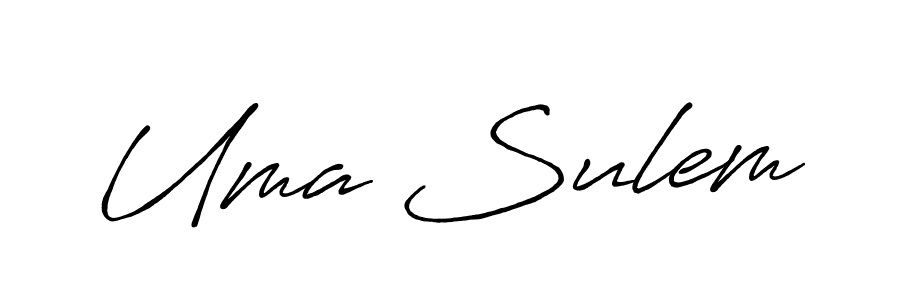 Antro_Vectra_Bolder is a professional signature style that is perfect for those who want to add a touch of class to their signature. It is also a great choice for those who want to make their signature more unique. Get Uma Sulem name to fancy signature for free. Uma Sulem signature style 7 images and pictures png