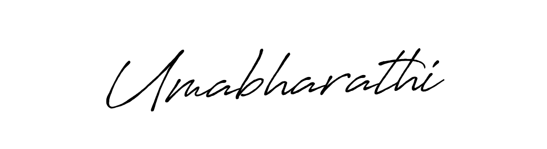 How to make Umabharathi name signature. Use Antro_Vectra_Bolder style for creating short signs online. This is the latest handwritten sign. Umabharathi signature style 7 images and pictures png