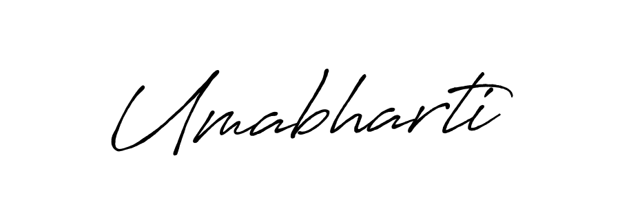 Design your own signature with our free online signature maker. With this signature software, you can create a handwritten (Antro_Vectra_Bolder) signature for name Umabharti. Umabharti signature style 7 images and pictures png