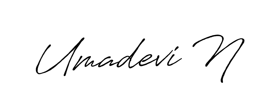 Here are the top 10 professional signature styles for the name Umadevi N. These are the best autograph styles you can use for your name. Umadevi N signature style 7 images and pictures png