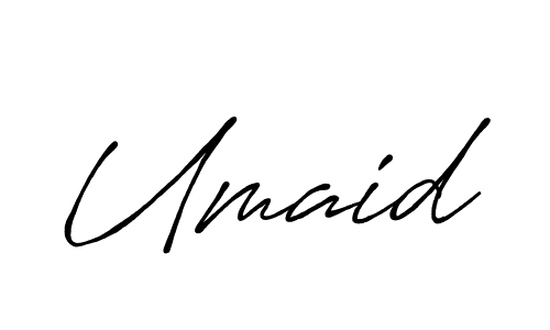 Also You can easily find your signature by using the search form. We will create Umaid name handwritten signature images for you free of cost using Antro_Vectra_Bolder sign style. Umaid signature style 7 images and pictures png