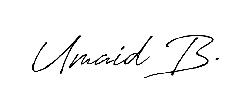 See photos of Umaid B. official signature by Spectra . Check more albums & portfolios. Read reviews & check more about Antro_Vectra_Bolder font. Umaid B. signature style 7 images and pictures png