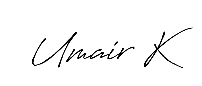 Check out images of Autograph of Umair K name. Actor Umair K Signature Style. Antro_Vectra_Bolder is a professional sign style online. Umair K signature style 7 images and pictures png
