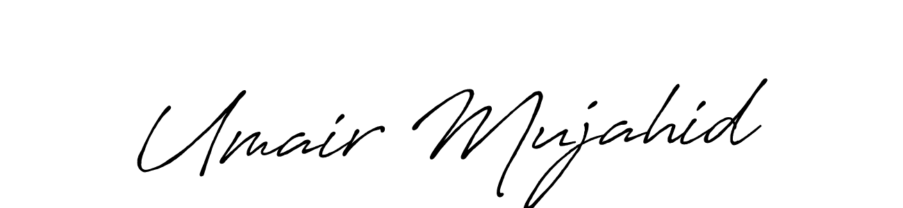 You can use this online signature creator to create a handwritten signature for the name Umair Mujahid. This is the best online autograph maker. Umair Mujahid signature style 7 images and pictures png