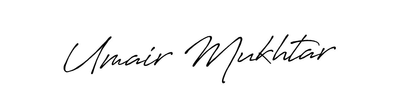 How to make Umair Mukhtar signature? Antro_Vectra_Bolder is a professional autograph style. Create handwritten signature for Umair Mukhtar name. Umair Mukhtar signature style 7 images and pictures png