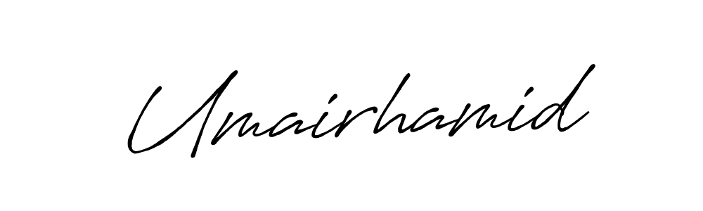 How to Draw Umairhamid signature style? Antro_Vectra_Bolder is a latest design signature styles for name Umairhamid. Umairhamid signature style 7 images and pictures png