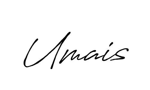 Also we have Umais name is the best signature style. Create professional handwritten signature collection using Antro_Vectra_Bolder autograph style. Umais signature style 7 images and pictures png