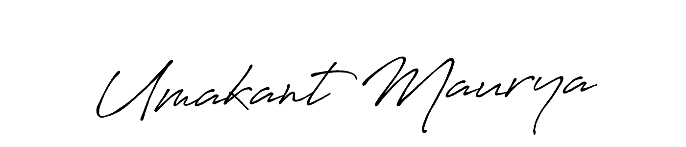 Make a short Umakant Maurya signature style. Manage your documents anywhere anytime using Antro_Vectra_Bolder. Create and add eSignatures, submit forms, share and send files easily. Umakant Maurya signature style 7 images and pictures png