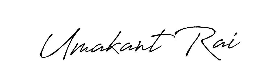 Also we have Umakant Rai name is the best signature style. Create professional handwritten signature collection using Antro_Vectra_Bolder autograph style. Umakant Rai signature style 7 images and pictures png