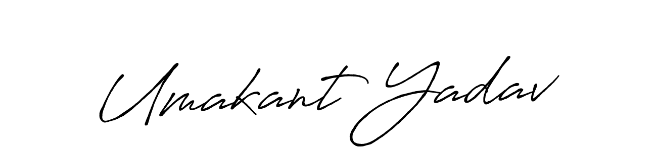 Here are the top 10 professional signature styles for the name Umakant Yadav. These are the best autograph styles you can use for your name. Umakant Yadav signature style 7 images and pictures png