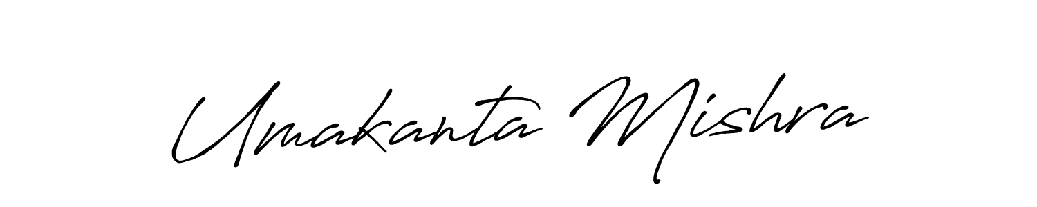 Design your own signature with our free online signature maker. With this signature software, you can create a handwritten (Antro_Vectra_Bolder) signature for name Umakanta Mishra. Umakanta Mishra signature style 7 images and pictures png