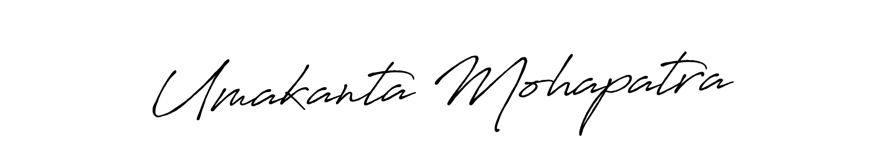 Use a signature maker to create a handwritten signature online. With this signature software, you can design (Antro_Vectra_Bolder) your own signature for name Umakanta Mohapatra. Umakanta Mohapatra signature style 7 images and pictures png