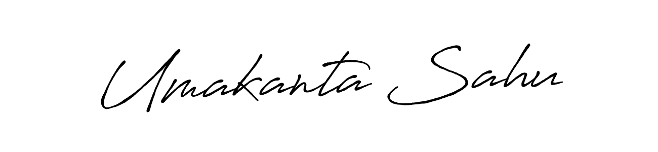 Also we have Umakanta Sahu name is the best signature style. Create professional handwritten signature collection using Antro_Vectra_Bolder autograph style. Umakanta Sahu signature style 7 images and pictures png