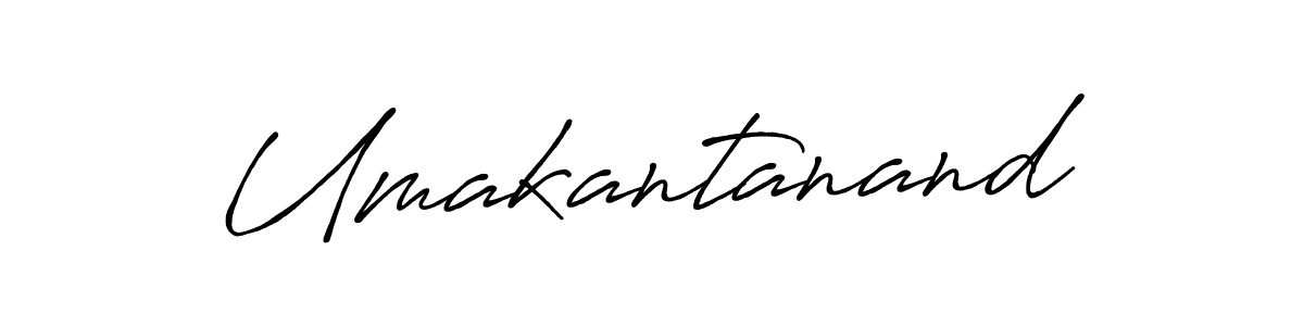 Make a beautiful signature design for name Umakantanand. With this signature (Antro_Vectra_Bolder) style, you can create a handwritten signature for free. Umakantanand signature style 7 images and pictures png