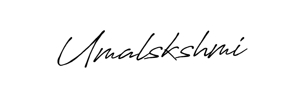 Use a signature maker to create a handwritten signature online. With this signature software, you can design (Antro_Vectra_Bolder) your own signature for name Umalskshmi. Umalskshmi signature style 7 images and pictures png