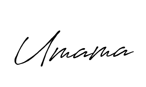 if you are searching for the best signature style for your name Umama. so please give up your signature search. here we have designed multiple signature styles  using Antro_Vectra_Bolder. Umama signature style 7 images and pictures png