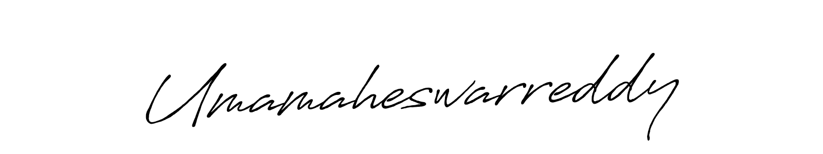 Also we have Umamaheswarreddy name is the best signature style. Create professional handwritten signature collection using Antro_Vectra_Bolder autograph style. Umamaheswarreddy signature style 7 images and pictures png