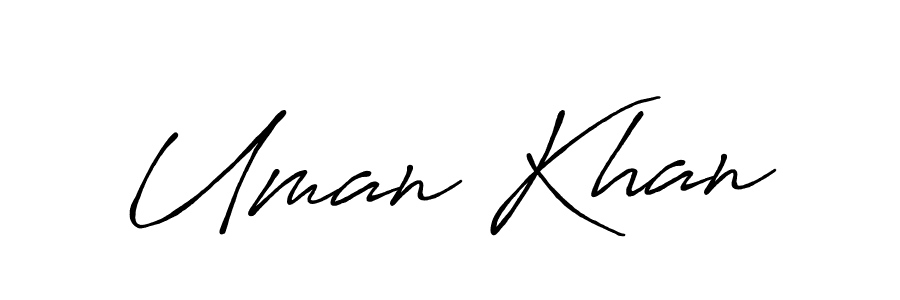 You can use this online signature creator to create a handwritten signature for the name Uman Khan. This is the best online autograph maker. Uman Khan signature style 7 images and pictures png