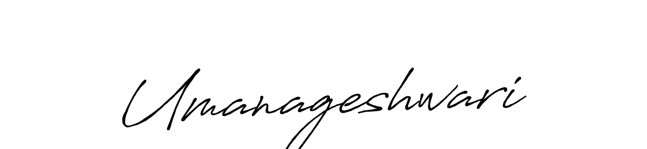 Also You can easily find your signature by using the search form. We will create Umanageshwari name handwritten signature images for you free of cost using Antro_Vectra_Bolder sign style. Umanageshwari signature style 7 images and pictures png