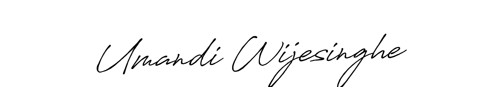 Umandi Wijesinghe stylish signature style. Best Handwritten Sign (Antro_Vectra_Bolder) for my name. Handwritten Signature Collection Ideas for my name Umandi Wijesinghe. Umandi Wijesinghe signature style 7 images and pictures png