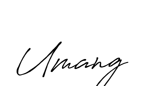 It looks lik you need a new signature style for name Umang. Design unique handwritten (Antro_Vectra_Bolder) signature with our free signature maker in just a few clicks. Umang signature style 7 images and pictures png