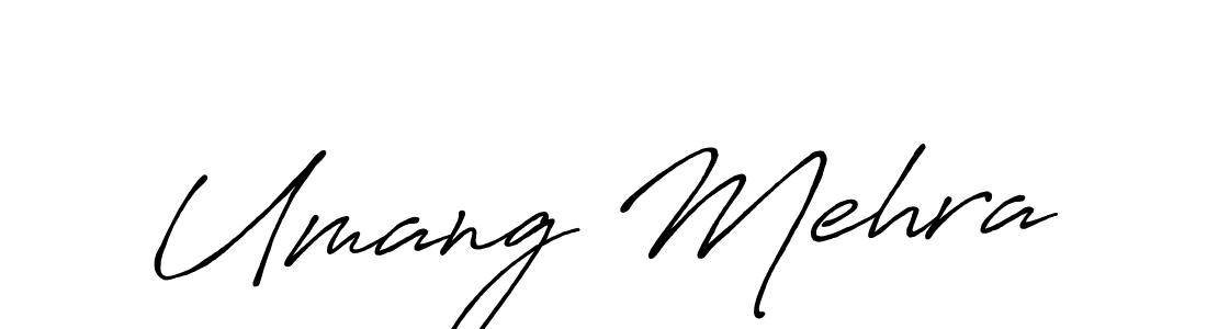 This is the best signature style for the Umang Mehra name. Also you like these signature font (Antro_Vectra_Bolder). Mix name signature. Umang Mehra signature style 7 images and pictures png