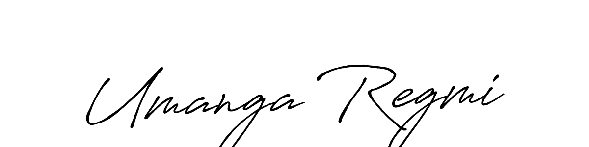Make a beautiful signature design for name Umanga Regmi. Use this online signature maker to create a handwritten signature for free. Umanga Regmi signature style 7 images and pictures png